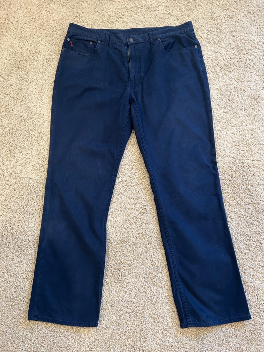 Polo by Ralph Lauren Dark Navy Five-Pocket Chinos